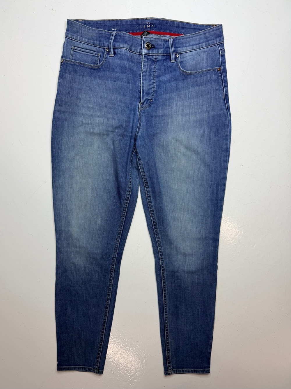 White House Black Market Women's Skinny Jeans Blue Denim 6